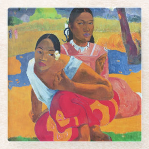 Paul Gauguin   Nafea Faaipoipo , 1892 Glass Coaster