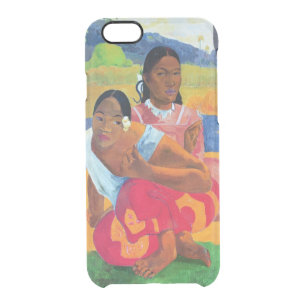 Paul Gauguin Nafea Faaipoipo , 1892 Clear iPhone 6/6S Case