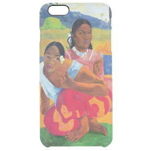 Paul Gauguin Nafea Faaipoipo , 1892 Clear iPhone 6 Plus Case