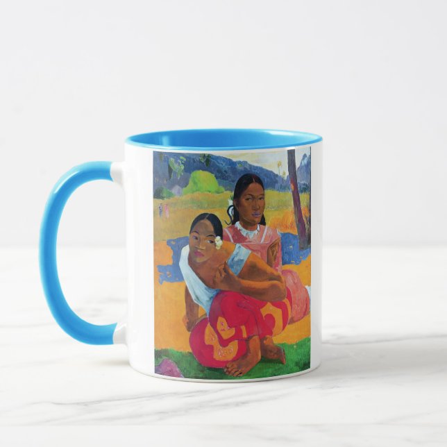 Paul Gauguin | Nafea Faaipoipo (When are you Getti Mug (Left)