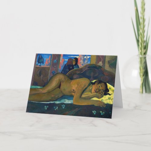 Paul Gauguin _ Nevermore  O Taiti Card