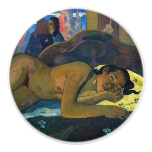 Paul Gauguin _ Nevermore  O Taiti Ceramic Knob