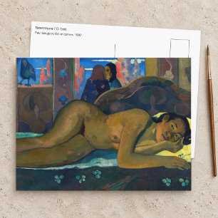 Paul Gauguin - Nevermore / O Taiti Postcard