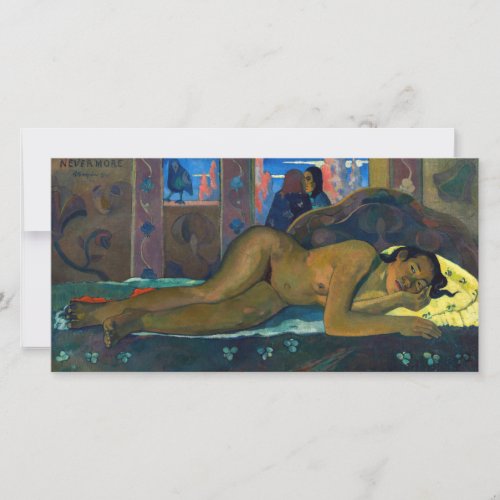 Paul Gauguin _ Nevermore  O Taiti Thank You Card