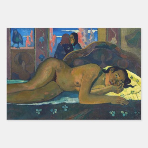 Paul Gauguin _ Nevermore  O Taiti Wrapping Paper Sheets