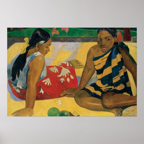 Paul Gauguin _ Parau Api What News Poster