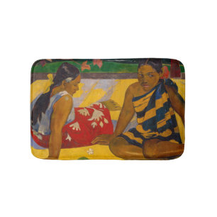 Paul Gauguin - Parau Api / What's New? Bath Mat