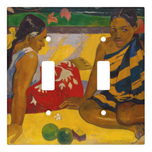 Paul Gauguin - Parau Api / What's New? Light Switch Cover