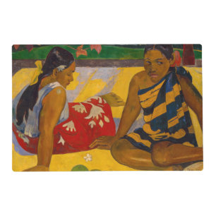 Paul Gauguin - Parau Api / What's New? Placemat