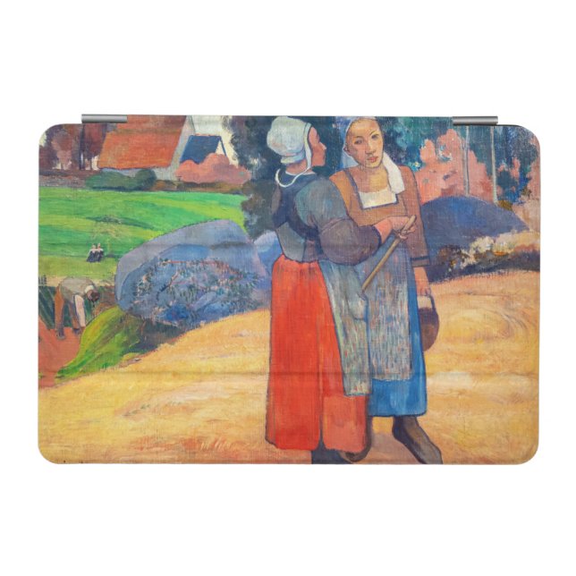 Paul Gauguin - Paysannes Bretonnes iPad Mini Cover (Horizontal)