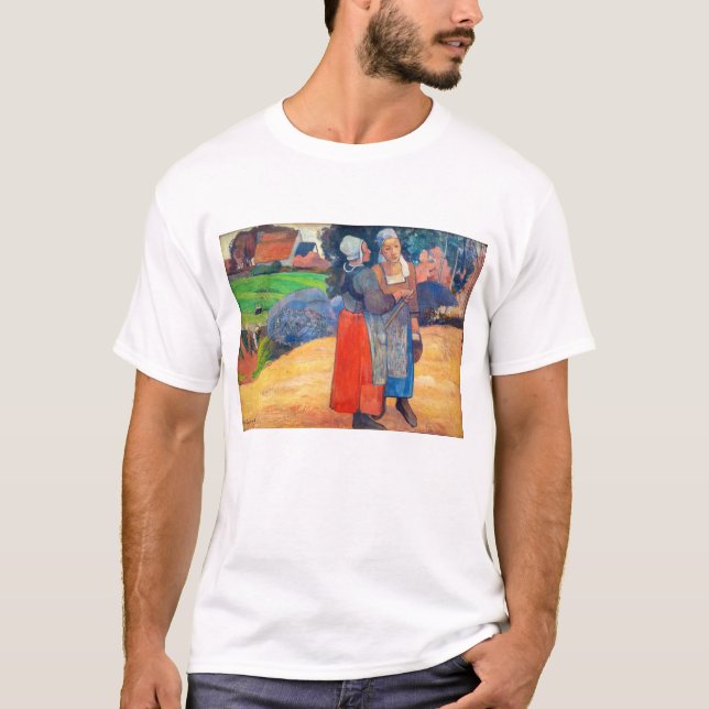 Paul Gauguin - Paysannes Bretonnes T-Shirt (Front)