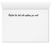 Paul Gauguin Personalized -Contentment B-day Card (Inside Horizontal (Bottom))