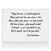 Paul Gauguin Personalized -Contentment B-day Card (Inside Horizontal (Top))