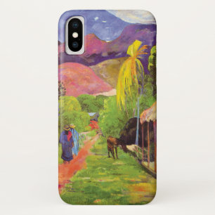 Paul Gauguin Road in Tahiti Vintage Fine Art iPhone X Case