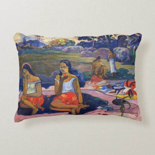 Paul Gauguin _ Sacred Spring Sweet Dreams Accent Pillow