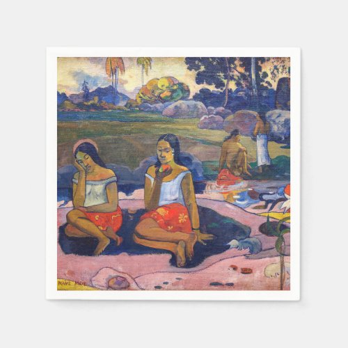 Paul Gauguin _ Sacred Spring Sweet Dreams Napkins
