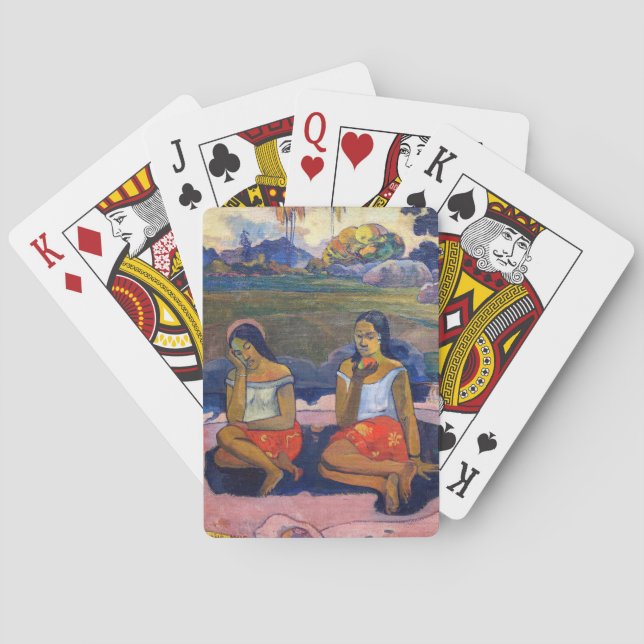 Paul Gauguin - Sacred Spring, Sweet Dreams Poker Cards (Back)