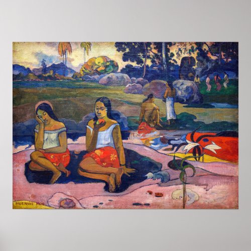 Paul Gauguin _ Sacred Spring Sweet Dreams Poster