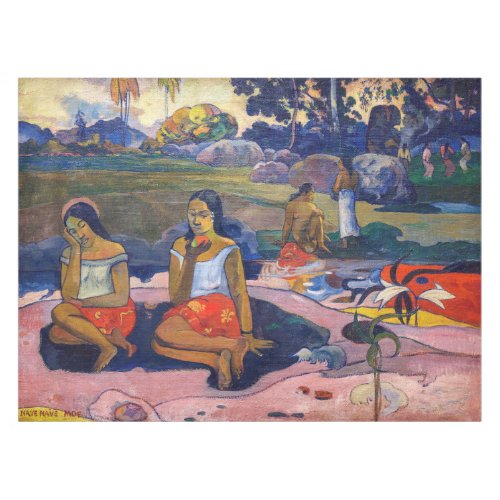 Paul Gauguin _ Sacred Spring Sweet Dreams Tablecloth