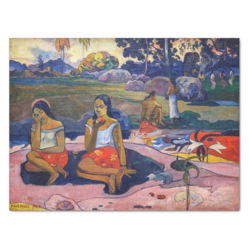 Paul Gauguin _ Sacred Spring Sweet Dreams Tissue Paper