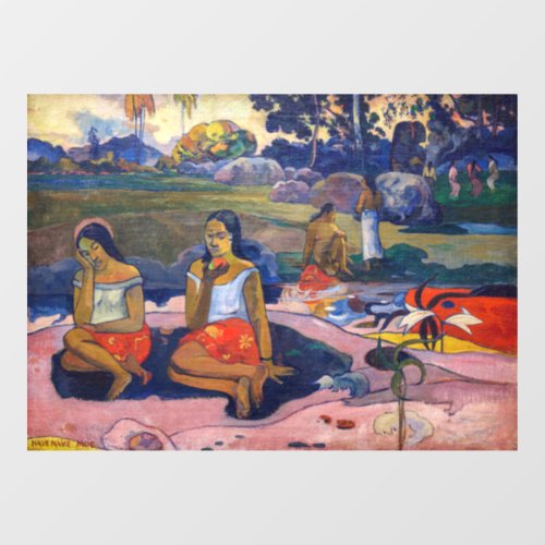 Paul Gauguin _ Sacred Spring Sweet Dreams Window Cling