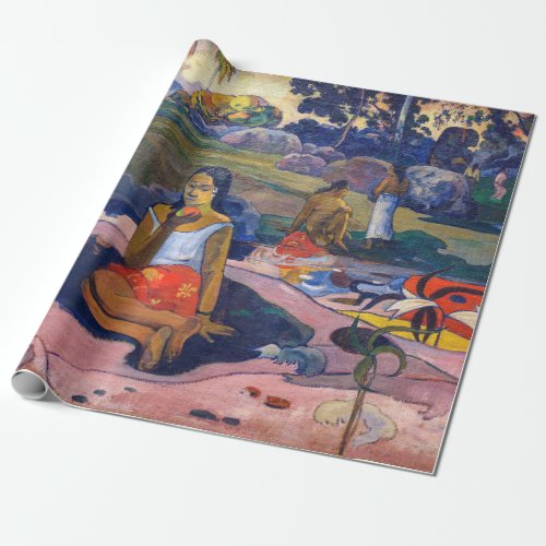 Paul Gauguin _ Sacred Spring Sweet Dreams Wrapping Paper