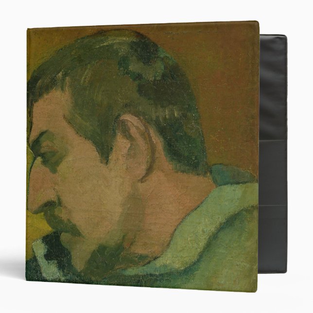 Paul Gauguin | Self Portrait, 1896 3 Ring Binder (Front/Inside)