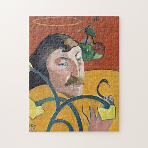 Paul Gauguin Self Portrait Art Painting Jigsaw Puzzle
