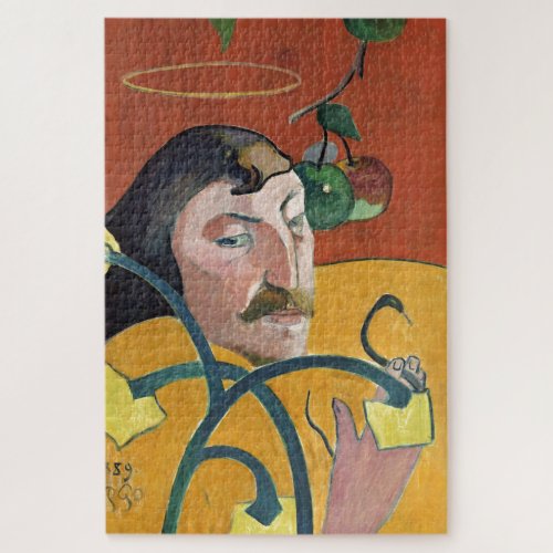 Paul Gauguin Self Portrait Art Painting Jigsaw Puzzle