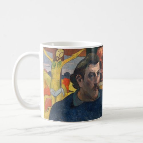 Paul Gauguin _ Self_Portrait with Yellow Christ Coffee Mug