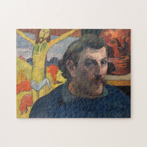 Paul Gauguin _ Self_Portrait with Yellow Christ Jigsaw Puzzle