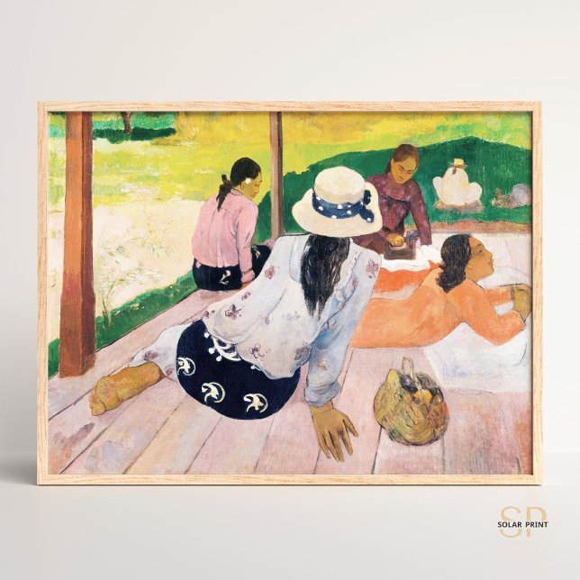 Paul Gauguin Siesta Painting Art Print (Creator Uploaded)