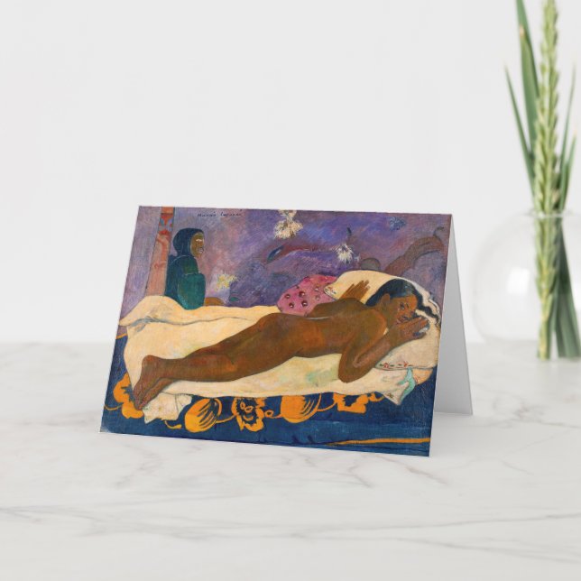 Paul Gauguin - Spirit of the Dead Watching Card (Front)