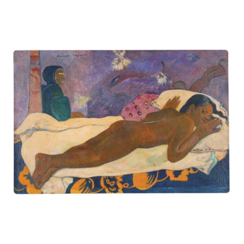 Paul Gauguin _ Spirit of the Dead Watching Placemat