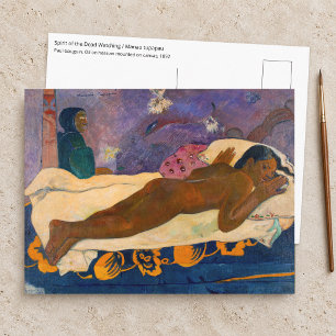 Paul Gauguin - Spirit of the Dead Watching Postcard