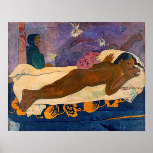 Paul Gauguin _ Spirit of the Dead Watching Poster