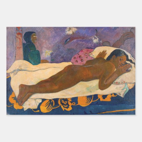Paul Gauguin _ Spirit of the Dead Watching Wrapping Paper Sheets