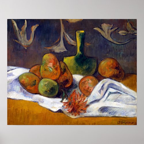 Paul Gauguin Still Life Poster