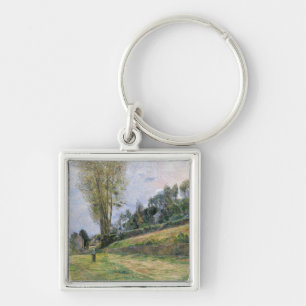 Paul Gauguin Street in Rouen Keychain