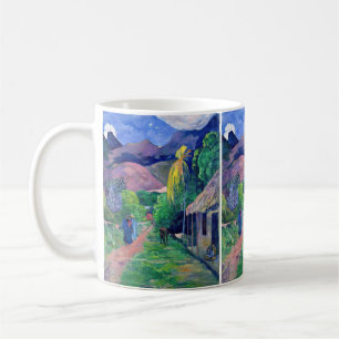 Paul Gauguin - Street in Tahiti Coffee Mug