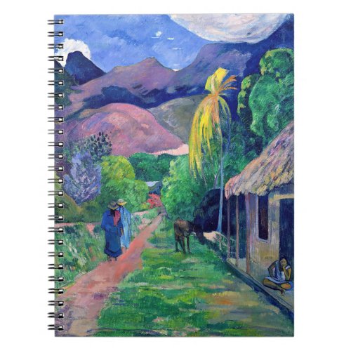 Paul Gauguin _ Street in Tahiti Notebook