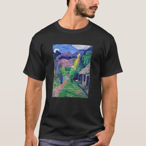 Paul Gauguin _ Street in Tahiti T_Shirt