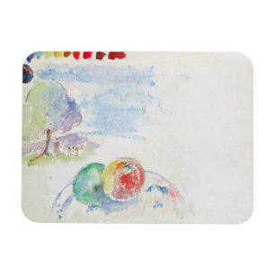 Paul Gauguin Study of Fruits and a Landscape, 18 Magnet