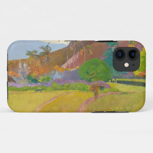 Paul Gauguin _ Tahitian Landscape iPhone 11 Case