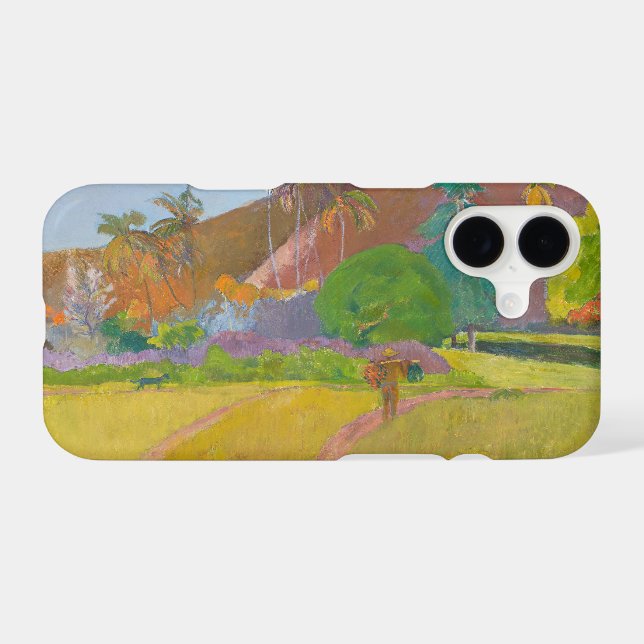 Paul Gauguin - Tahitian Landscape Case-Mate iPhone Case (Back (Horizontal))