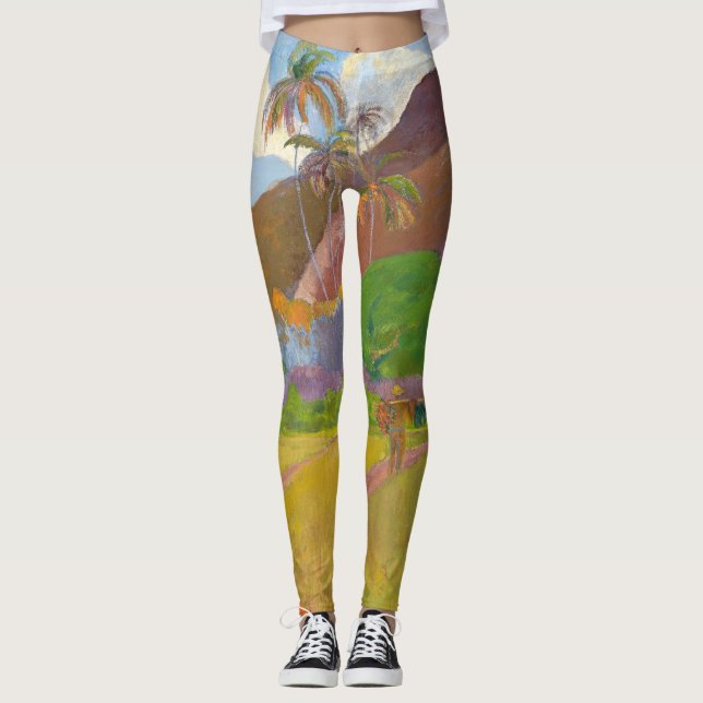 Paul Gauguin - Tahitian Landscape Leggings (Front)