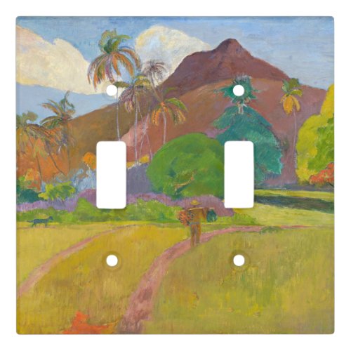 Paul Gauguin _ Tahitian Landscape Light Switch Cover