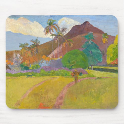 Paul Gauguin _ Tahitian Landscape Mouse Pad