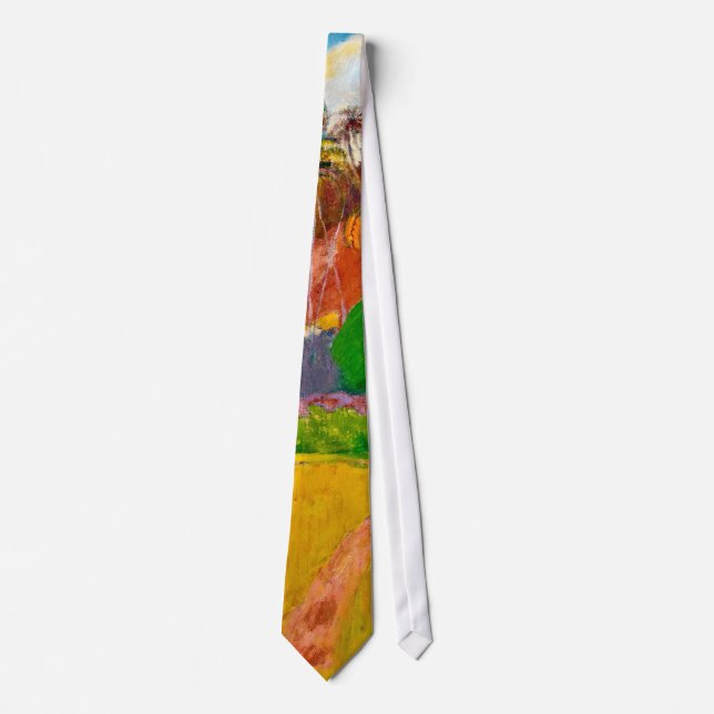 Paul Gauguin - Tahitian Landscape Neck Tie (Front)
