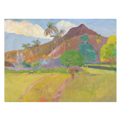 Paul Gauguin _ Tahitian Landscape Tablecloth